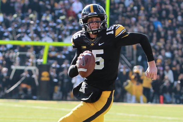 Iowa Offense Better, but Not Electric