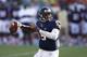 CHARLOTTESVILLE, VA - SEPTEMBER 7: David Watford #5 of the Virginia Cavaliers looks to throw a pass against the Oregon Ducks during the game at Scott Stadium on September 7, 2013 in Charlottesville, Virginia. Oregon won 59-10. (Photo by Joe Robbins/Getty Images)