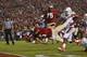 TALLAHASSEE, FL - NOVEMBER 02: Jameis Winston #5 of the Florida State Seminoles dives for the endzone during a game against the Miami Hurricanes at Doak Campbell Stadium on November 2, 2013 in Tallahassee, Florida. (Photo by Mike Ehrmann/Getty Images)