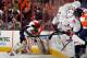 Ray Emery pummeled Braden Holtby on Friday night.