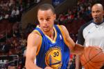 Curry Nets Triple-Double in 3 Quarters vs. 76ers