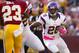 Adrian Peterson leads the NFL with 88.9 rushing yards per game in 2013.