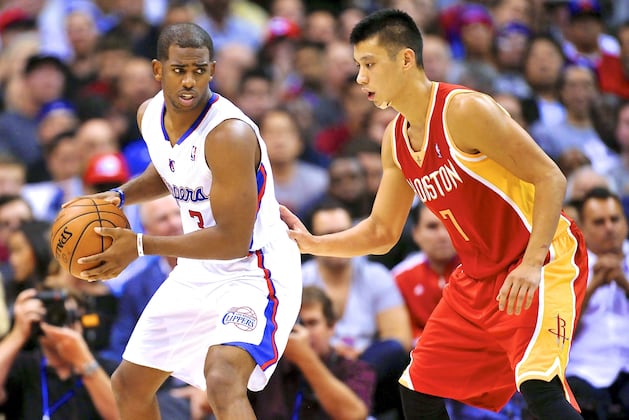 Clippers' Chris Paul Shows Off a Series of Crossovers vs. Rockets' Jeremy Lin