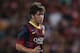 BANGKOK, THAILAND - AUGUST 07: Sergi Roberto #24 of Barcelona makes a break against Thailand XI during the international friendly match between Thailand XI and FC Barcelona at Rajamangala Stadium on August 7, 2013 in Bangkok, Thailand. (Photo by Chris McGrath/Getty Images)