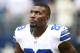Nov 3, 2013; Arlington, TX, USA; Dallas Cowboys wide receiver Dez Bryant (88) on the field before the game against the Minnesota Vikings at AT&T Stadium. The Cowboys beat the Vikings 27-23. Mandatory Credit: Tim Heitman-USA TODAY Sports