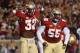 TALLAHASSEE, FL - NOVEMBER 02: James Wilder Jr. #32 of the Florida State Seminoles celebrates a touchdown during a game against the Miami Hurricanes at Doak Campbell Stadium on November 2, 2013 in Tallahassee, Florida. (Photo by Mike Ehrmann/Getty Images)