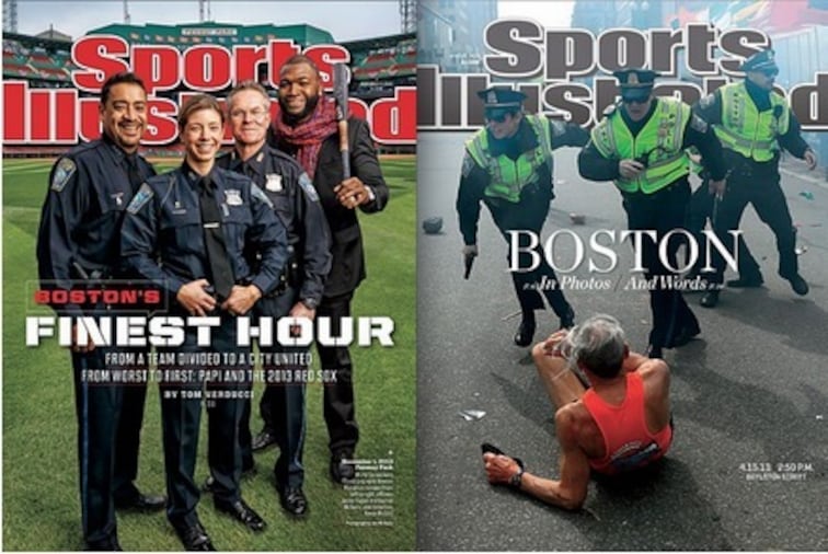 'Sports Illustrated' Cover Features David Ortiz with Marathon First Responders