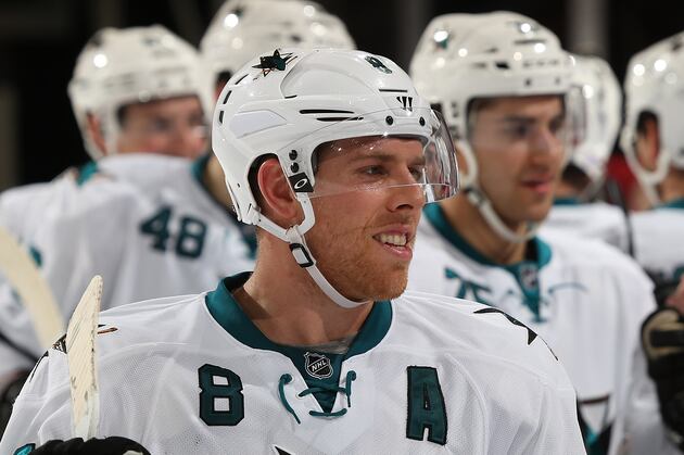 Pavelski, Sharks' Third Line Setting the Pace