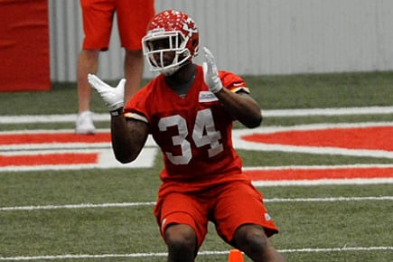 Chiefs Activate Rookie DB Sanders Commings (Collarbone) from IR