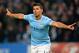 MANCHESTER, ENGLAND - NOVEMBER 05: Sergio Aguero of Manchester City celebrates scoring the second goal during the UEFA Champions League Group D match between Manchester City and CSKA Moscow at the Etihad Stadium on November 5, 2013 in Manchester, England. (Photo by Shaun Botterill/Getty Images)