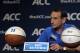 Oct 16, 2013; Charlotte, NC, USA; Duke Blue Devils head basketball coach Mike Krzyzewski addresses the media on ACC basketball media day at The Ritz-Carlton. Mandatory Credit: Sam Sharpe-USA TODAY Sports