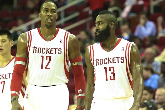James Harden, Dwight Howard Learning to Play Nice