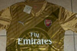 Leaked Gold Arsenal Kit Emerges