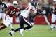 GLENDALE, AZ - AUGUST 14: Safety Troy Nolan #33 of the Houston Texans intercepts a pass from the Arizona Cardinals during the second quarter of the preseason NFL game at the University of Phoenix Stadium on August 14, 2010 in Glendale, Arizona. The Cardinals defeated the Texans 19-16. (Photo by Christian Petersen/Getty Images)