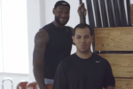 Outtakes, Bloopers from LBJ's Powerade Video
