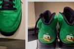 Ducks' Huff Debuts Sick Custom Nike Sneakers