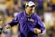 LSU head coach Les Miles