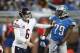 DETROIT, MI - DECEMBER 30: Jay Cutler #6 of the Chicago Bears gives Willie Young #79 of the Detroit Lions a push during the game at Ford Field on December 30, 2012 in Detroit, Michigan. The Bears defeted the Lions 26-24. (Photo by Leon Halip/Getty Images)