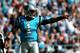 CHARLOTTE, NC - NOVEMBER 03: Cam Newton #1 of the Carolina Panthers during their game at Bank of America Stadium on November 3, 2013 in Charlotte, North Carolina. (Photo by Streeter Lecka/Getty Images)