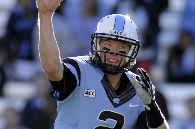 UNC QB Renner's Surgery Is Successful