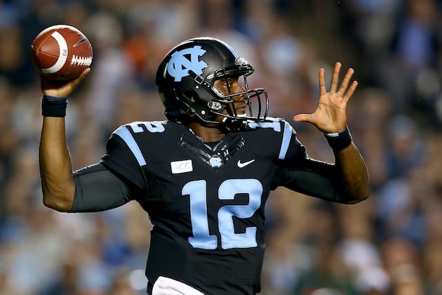 Bryn Renner to UNC Quarterback Marquise Williams