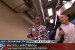 Westbrook's Outfit Already in Midseason Form