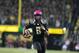 Oct 19, 2013; Eugene, OR, USA; Oregon Ducks quarterback Marcus Mariota (8) runs the ball for a touchdown against the Washington State Cougars at Autzen Stadium. Mandatory Credit: Scott Olmos-USA TODAY Sports