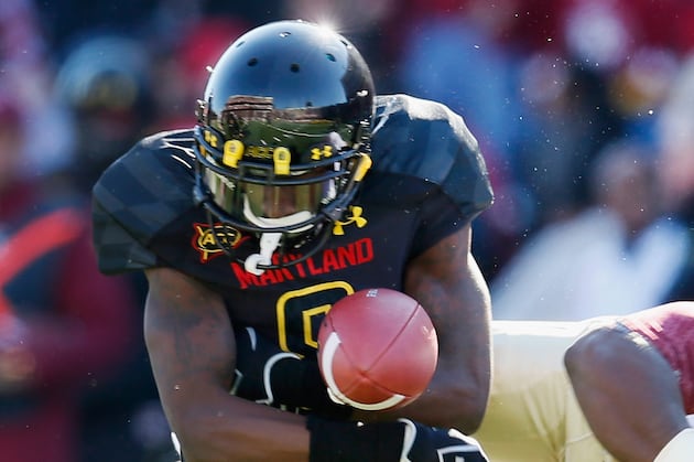 Maryland WR Jacobs Squares off Against Former Teammate Broyld