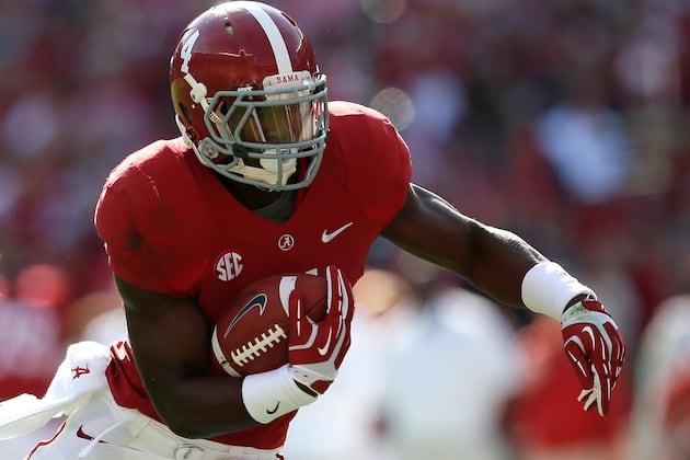 LSU vs. Alabama: In the Battle of RBs, T.J. Yeldon Has the Edge over Jeremy Hill