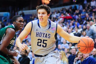 Georgetown's Caprio Goes from Walk-On to Scholarship
