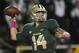 WACO, TX - OCTOBER 19: Bryce Petty #14 of the Baylor Bears drops back to throw a pass against the Iowa State Cyclones on October 19, 2013 at Floyd Casey Stadium in Waco, Texas. (Photo by Cooper Neill/Getty Images)