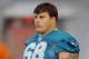 July 28 2012; Davie, FL, USA; Miami Dolphins center Richie Incognito (68) looks on during practice at the Dolphins training facility. Mandatory Credit: Steve Mitchell-USA TODAY Sports