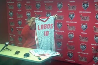 Photo: New Mexico to Wear Camo Jerseys for Season Opener