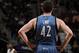 CLEVELAND, OH - NOVEMBER 4: A close up shot of Kevin Love #42 of the Minnesota Timberwolves during the game against the Cleveland Cavaliers at The Quicken Loans Arena on November 4, 2013 in Cleveland, Ohio. NOTE TO USER: User expressly acknowledges and agrees that, by downloading and/or using this Photograph, user is consenting to the terms and conditions of the Getty Images License Agreement. Mandatory Copyright Notice: Copyright 2013 NBAE (Photo by David Liam Kyle/NBAE via Getty Images)