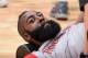 LOS ANGELES, CA - NOVEMBER 4: James Harden #13 of the Houston Rockets warms up before facing the Los Angeles Clippers at Staples Center on November 4, 2013 in Los Angeles, California. NOTE TO USER: User expressly acknowledges and agrees that, by downloading and/or using this Photograph, user is consenting to the terms and conditions of the Getty Images License Agreement. Mandatory Copyright Notice: Copyright 2013 NBAE (Photo by Andrew D. Bernstein/NBAE via Getty Images)