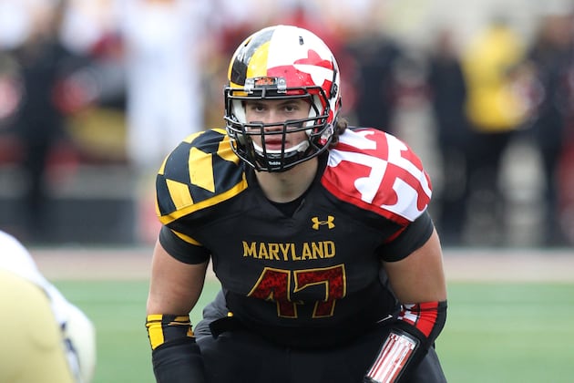 Terps Linebacker Cole Farrand out vs. Syracuse with Head Injury
