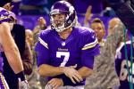 Ponder Dislocates Shoulder in Win Over Redskins