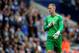 MANCHESTER, ENGLAND - OCTOBER 05: Goalkeeper Joe Hart of Manchester City looks on during the Barclays Premier League match between Manchester City and Everton at Etihad Stadium on October 5, 2013 in Manchester, England. (Photo by Shaun Botterill/Getty Images)