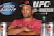 Jun 15, 2013; Winnipeg, MB, Canada; Dan Henderson during the post-fight press conference after fighting Rashad Evans (not pictured) during their Light Heavyweight bout at UFC 161 at MTS Centre. Mandatory Credit: Tom Szczerbowski-USA TODAY Sports