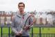 LONDON, ENGLAND - OCTOBER 31: Andy Murray of Great Britain during the new Head Graphene Radical tennis racket launch at Queen's Club on October 31, 2013 in London, England. (Photo by Shaun Botterill/Getty Images for HEAD)