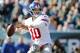 PHILADELPHIA, PA - OCTOBER 27: Quarterback Eli Manning #10 of the New York Giants looks to pass against the Philadelphia Eagles in the second half during a game at Lincoln Financial Field on October 27, 2013 in Philadelphia, Pennsylvania. The Giants defeated the Eagles 15-7. (Photo by Rich Schultz /Getty Images)