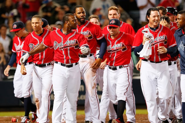 Top 10 Atlanta Braves Walk Offs in 2013