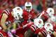 LOUISVILLE, KY - OCTOBER 18: Teddy Bridgewater #5 of the Louisville Cardinals gives instructions to his team during the game against the Central Florida Knights at Papa John's Cardinal Stadium on October 18, 2013 in Louisville, Kentucky. (Photo by Andy Lyons/Getty Images)