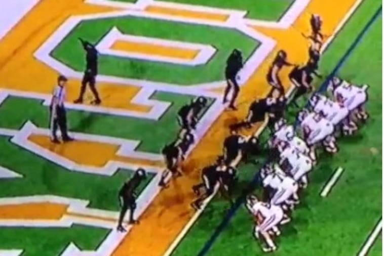 Baylor Safety Pumps Up the Crowd, Almost Misses the Play in the Process