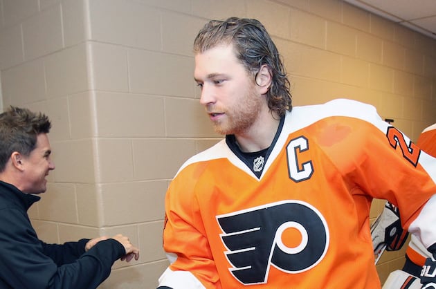Report: Giroux in Minor Accident