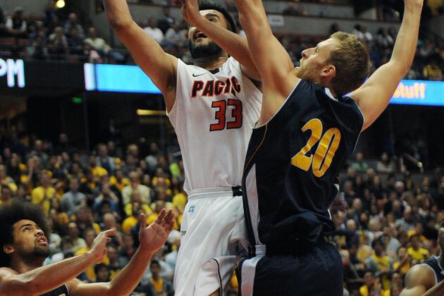 Pacific Edges Past Nevada in 80-78 Win