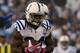 SAN DIEGO, CA - OCTOBER 14: Trent Richardson #34 of the Indianapolis Colts runs the ball against the San Diego Chargers on October 14, 2013 at Qualcomm Stadium in San Diego, California. (Photo by Donald Miralle/Getty Images)