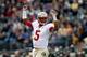 WINSTON SALEM, NC - NOVEMBER 09: Jameis Winston #5 of the Florida State Seminoles celebrates after a touchdown by his team during their game against the Wake Forest Demon Deacons at BB&T Field on November 9, 2013 in Winston Salem, North Carolina. (Photo by Streeter Lecka/Getty Images)
