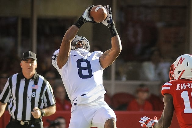 Robinson Breaks PSU Record for Rec Yds