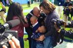 Military Father Surprises Family at UNC Game